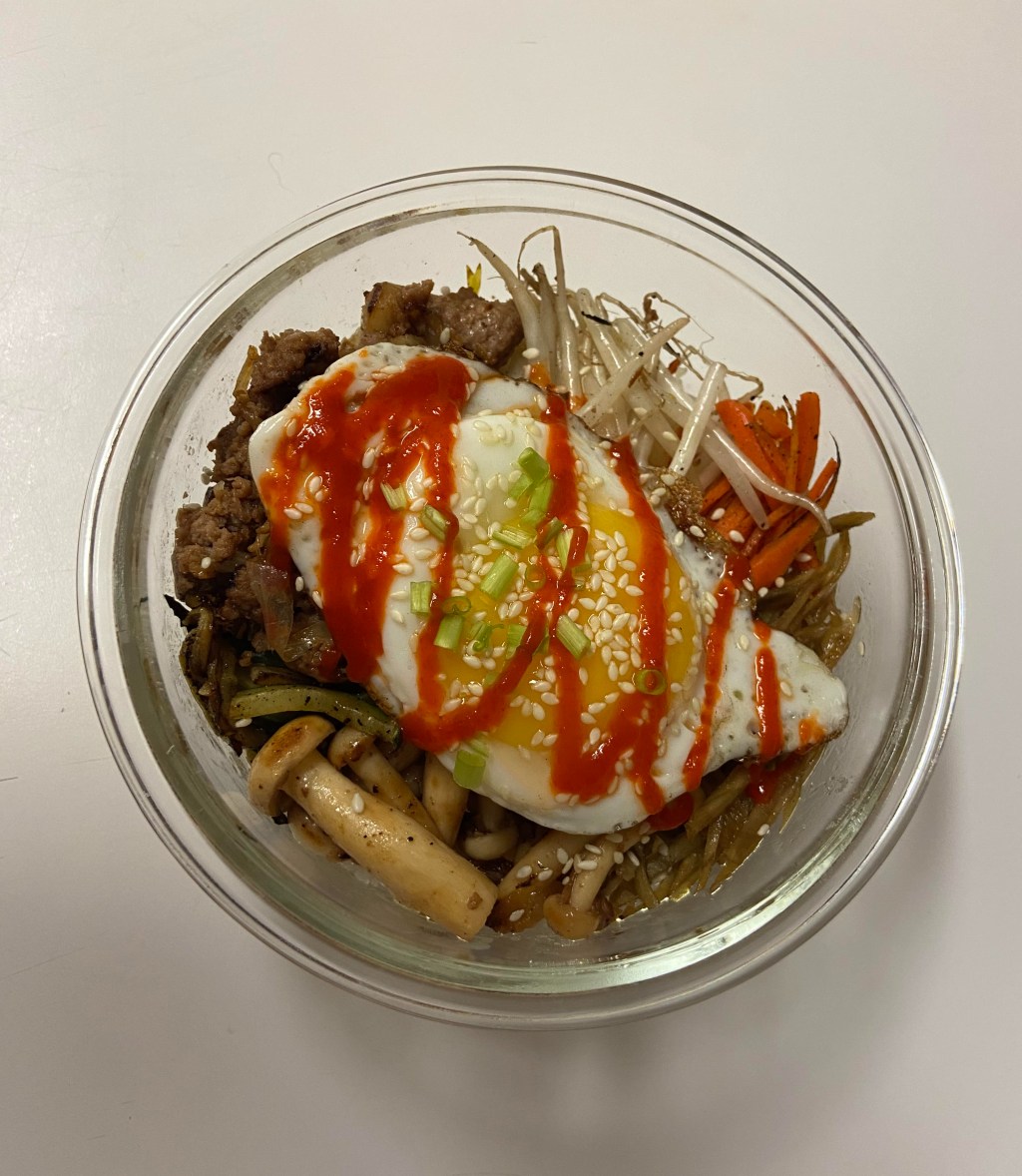 Ground Turkey Bibimbap